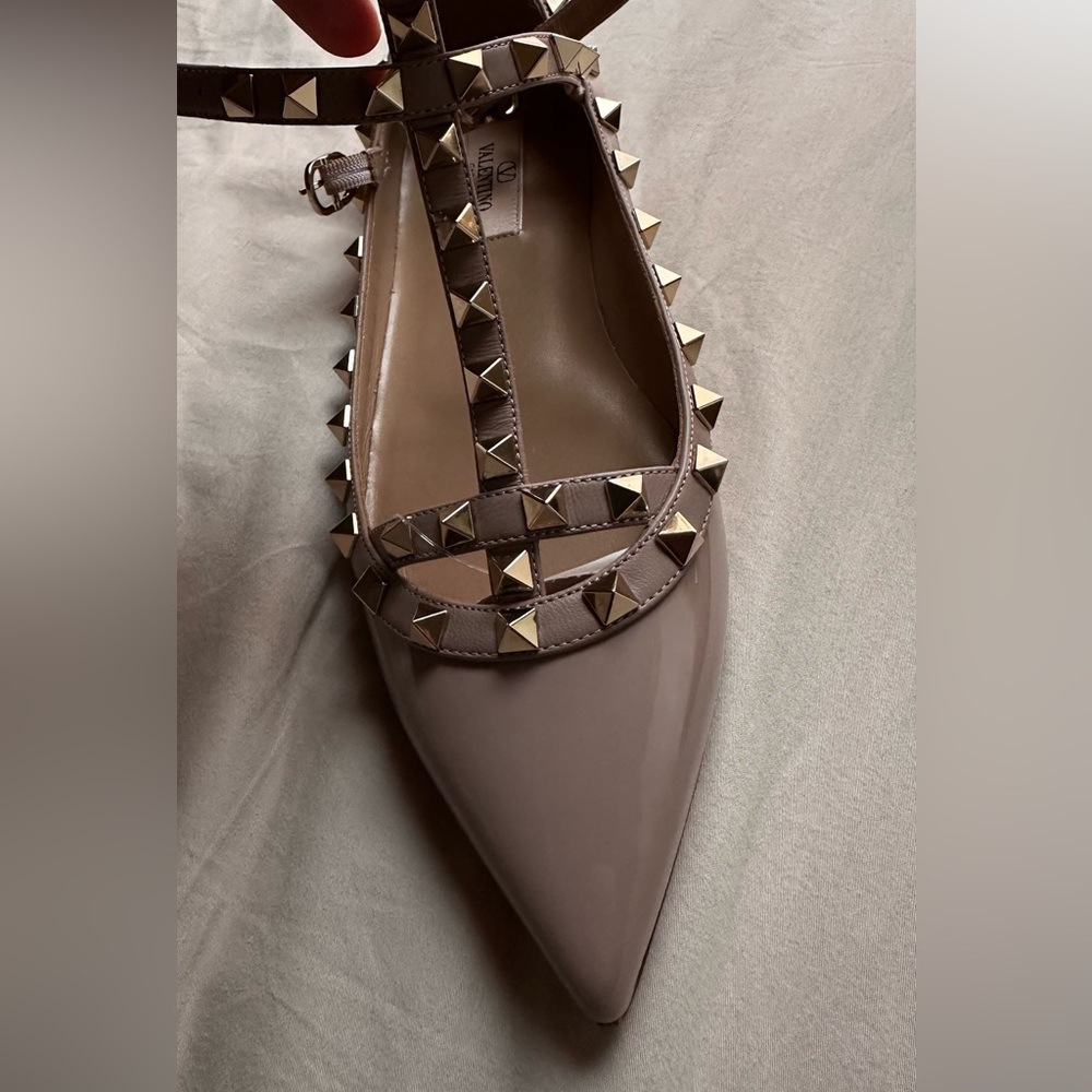 VALENTINO Rockstud Caged Ballet Flats - Picture 14 of 14